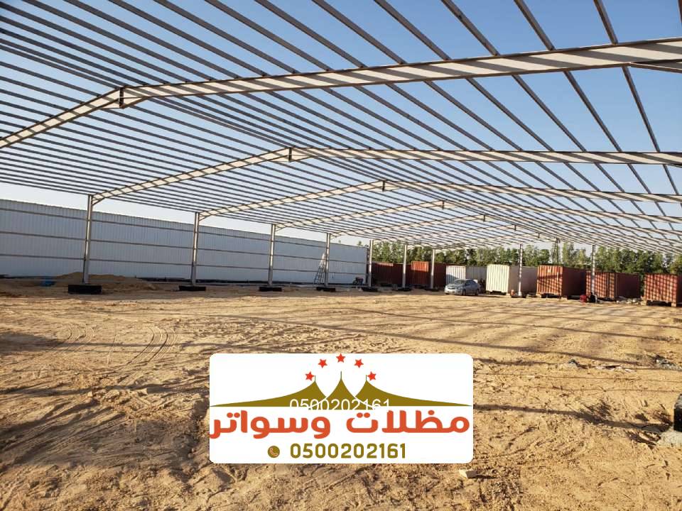 بناء هناجر الساندوتش بنل بالرياض